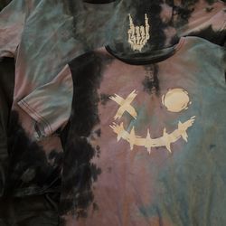 Boys’ Tie-Dye Short Sleeve Shirts (2-Pack)
