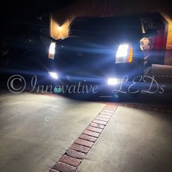 PSX26W 12278 LED Headlight Fog Lights/DRL Upgrade, 6000K Xenon White 12278C1 H28W PWY26W Xtreme Super Bright luces 