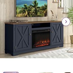 Tv Stand (blue )