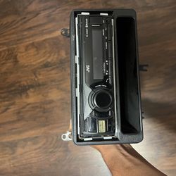 JVC Car Stereo With Frame