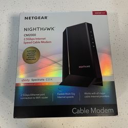 Netgear CM2000 Modem 2.5 Gbps