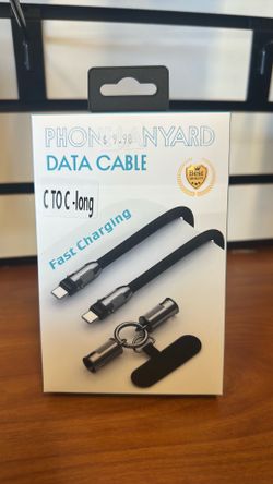 Phone Lanyard Data Cable, Fast Charging, USB-C to USB-C