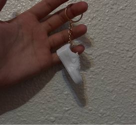 3D Printed Sneaker Keychain - Air Force 1 Style