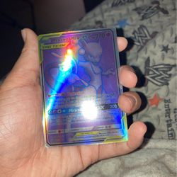 Mewtwo&mew Tag Team Pokemon Card 