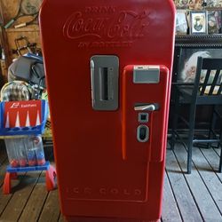 Antique Coca-Cola Bottle Cooler 