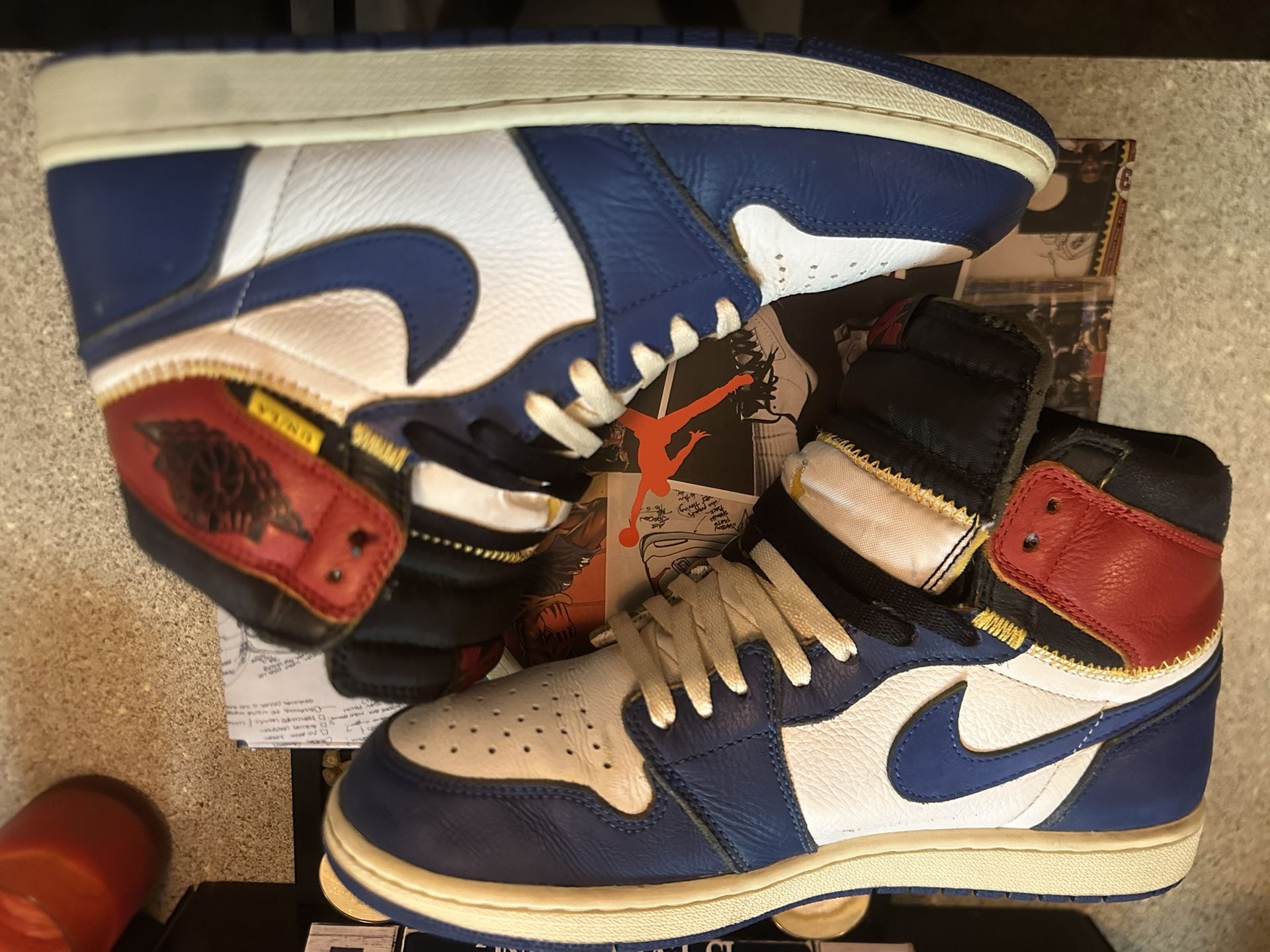 Air Jordan 1 Union Storm Blue 11