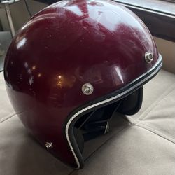 Vintage Arthur Fulmer Motorcycle Helmet Adult S/Youth Large