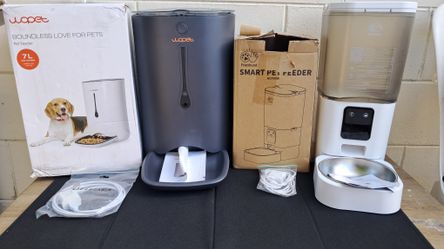 Dog And Cat Automatic Feeder, Feeder With Camera, Wifi Feeder For Animals