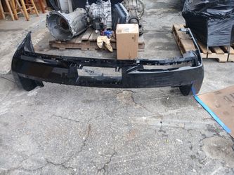 15-16 Cadillac Escalade Rear Bumper Cover W sensor holes aftermarket
