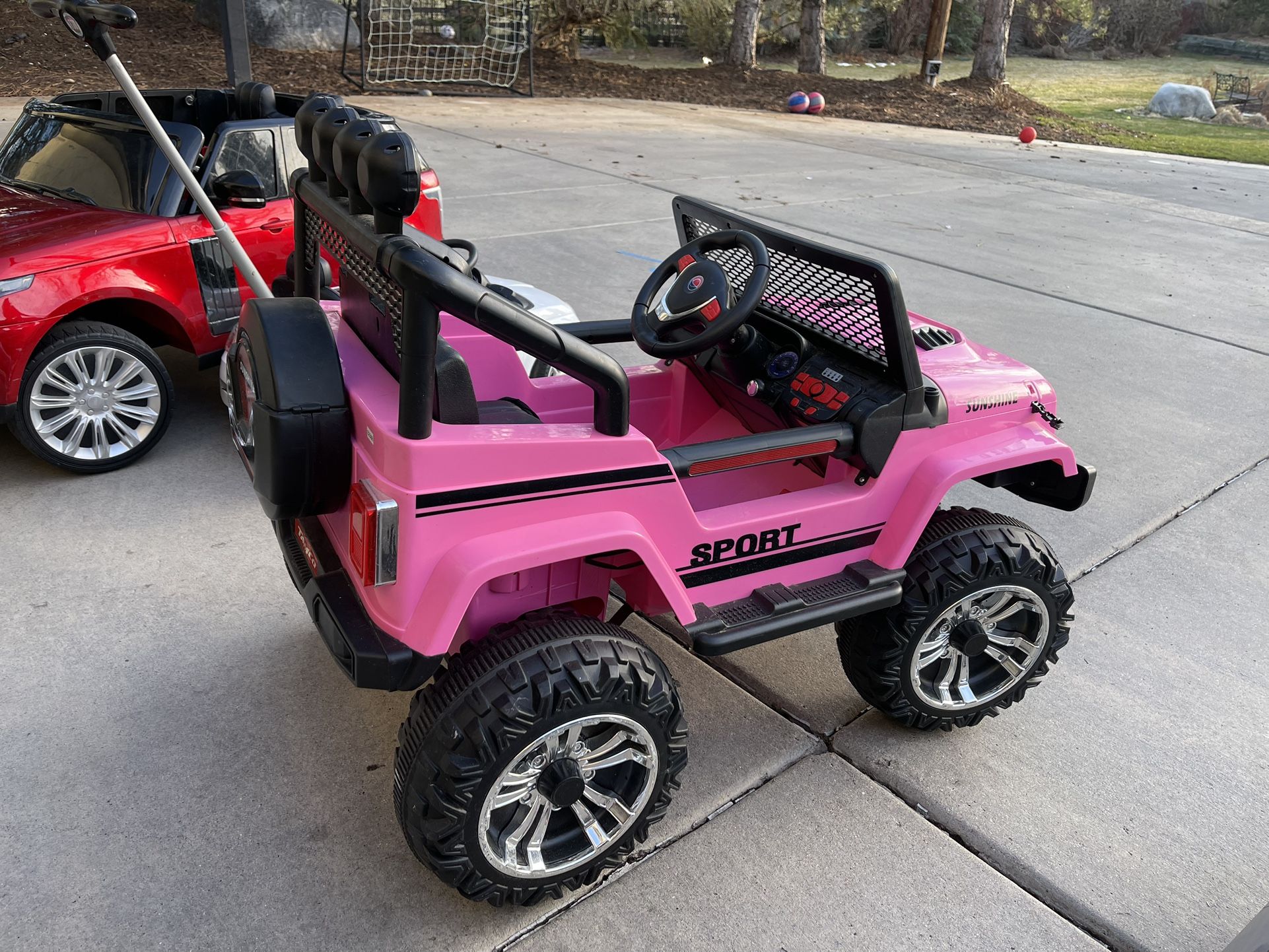 Pink Jeep