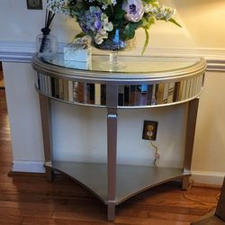 Beautiful Mirror Console Table