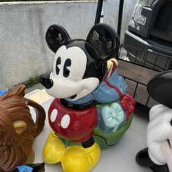 Mickey Christmas Cookie Jar