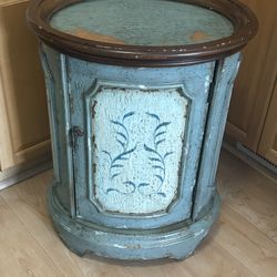 Hand Painted Cabinet - Good Project Piece