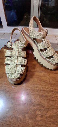 Woven Fisherman Platform Sandals