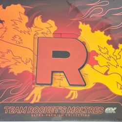 Pokemon Team Rocket's Moltres EX Ultra-Premium Collection 