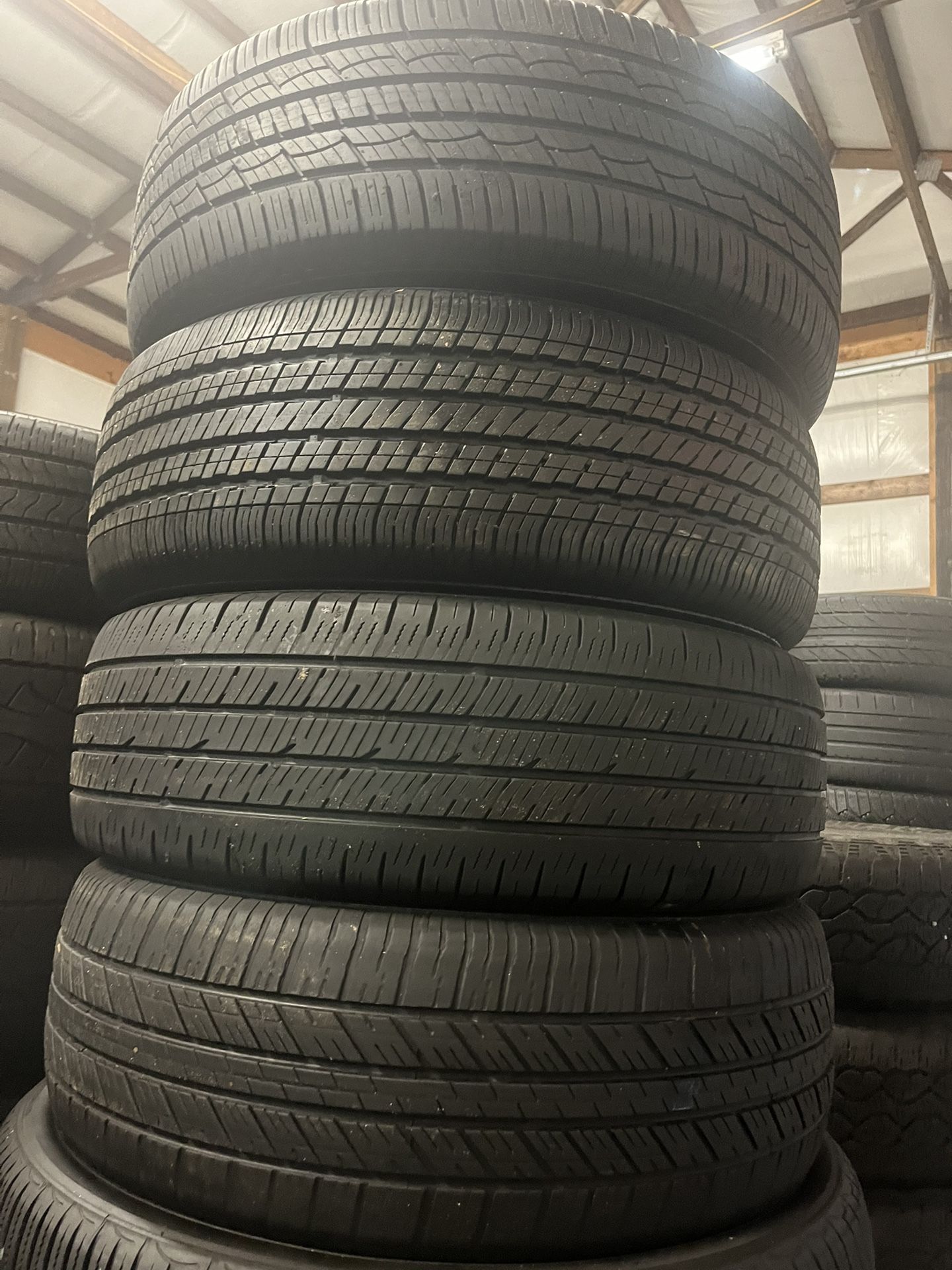 235 65 17 MIXED BRANDS $100 for the 4 tires