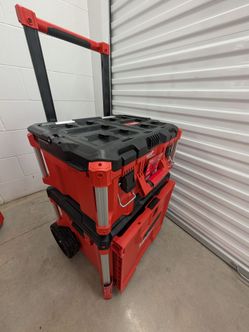 ​🚀 [BRAND NEW] Milwaukee PACKOUT Rolling Drawer & Large Box 🛠️