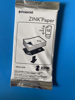 Polaroid ZINK Paper 2x3" Photo Pack of 10 Sheet