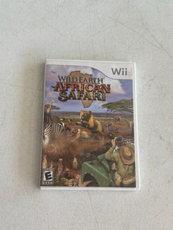 Nintendo Wii Wild Earth African Safari game
