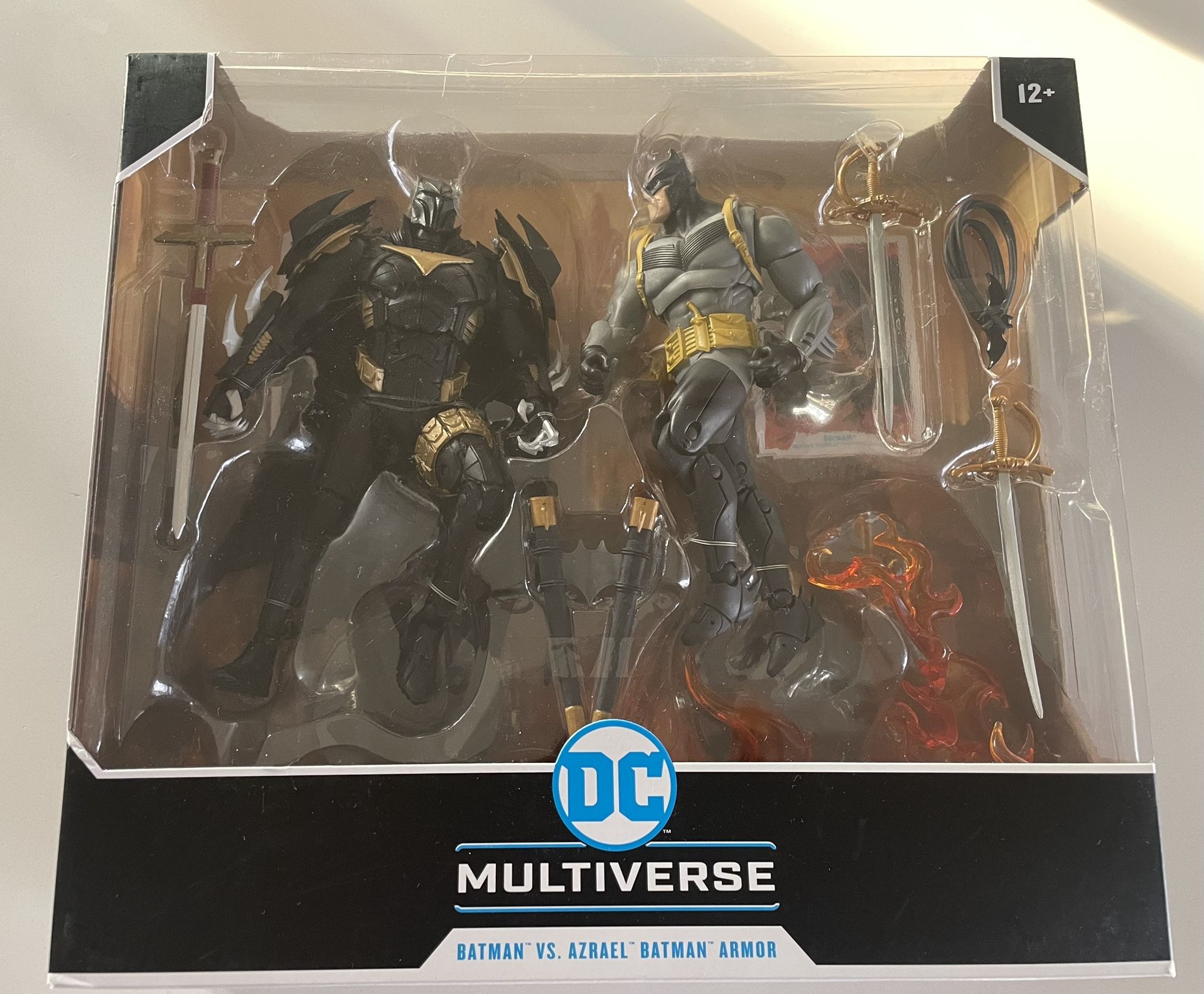 McFarlane Toys - Batman Vs Azrael Batman Armor Action Figure Set