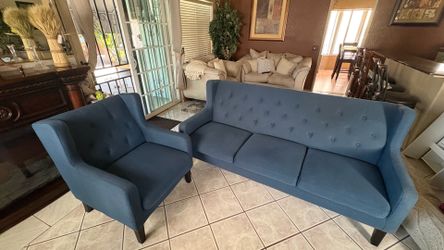 Beautiful sofa and chair