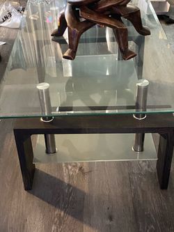 Living room Glass Top center table