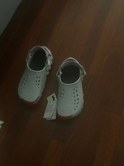 Kanghyuk x Crocs Echo Clog White/Red – Brand New With Tags Size 8