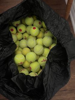 Used Wilson Red Dot Tennis Balls