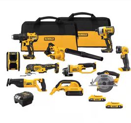 DEWALT 20V Cordless Power Tool Combo Kit