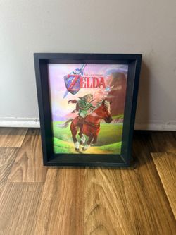 3D Zelda frame by Nintendo  11×9
