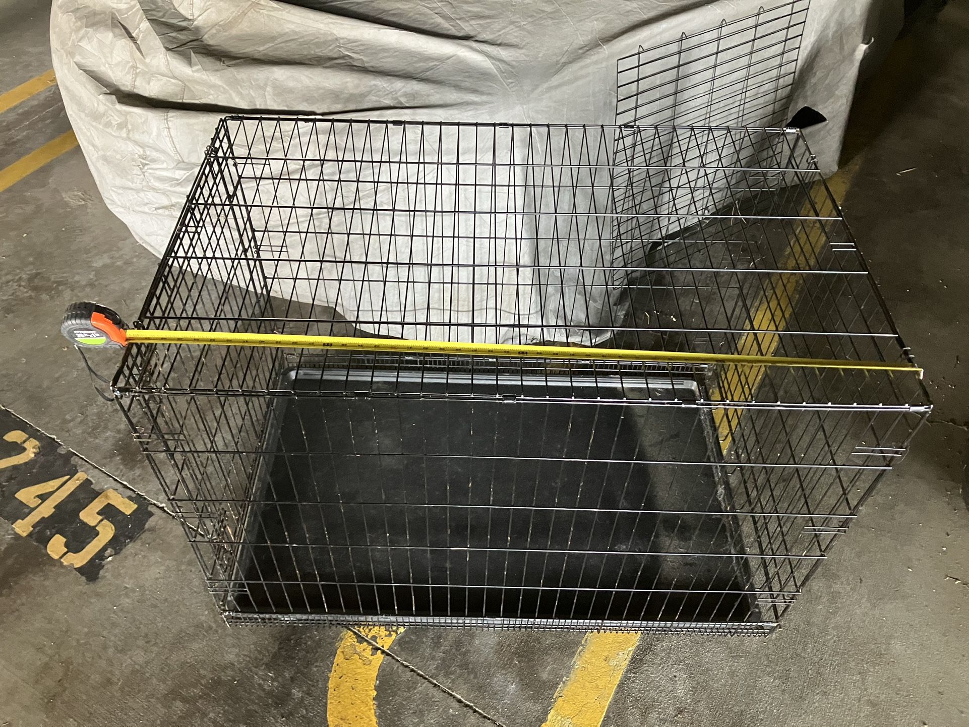 Xxxl 48”x30”x32”  Door Crate Dog Cage Used 