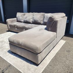 Grey Ashley Furniture Sectional Couch 