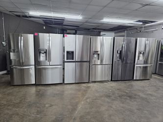 We're open Refrigerator