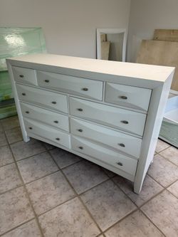 Full Bedroom Set-White With Mattress