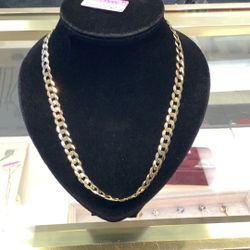 24 Inch Cuban Chain 14k 