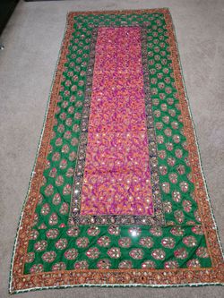 Pakistani silk dupatta
