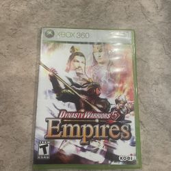 Xbox360 Dynasty Warriors 5 Empires 