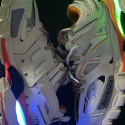 balenciaga tracks orange color way