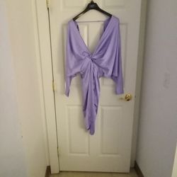 Sexy Low Cut Silk Never Worn Dress Size Med 