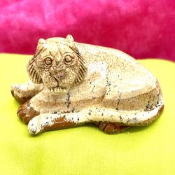 Jasper Stone Lioness Figurine