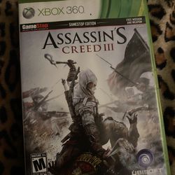 Assassins Creed 3 Xbox 360