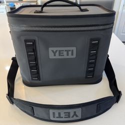 Yeti Hopper Flip 18 Soft Cooler - Charcoal Gray In Color 