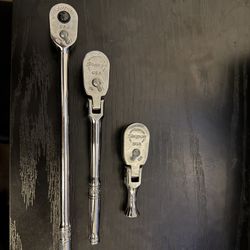 3 Snap On Ratchets 