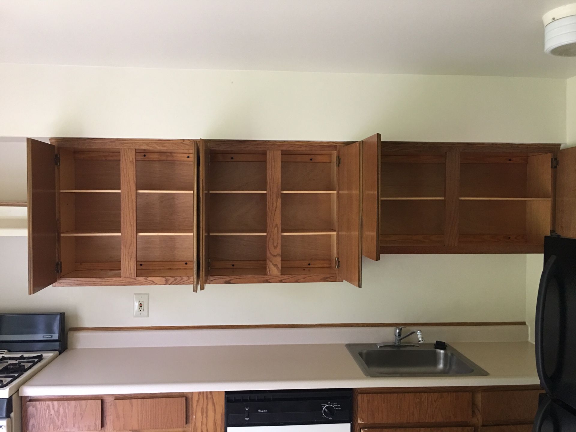 Cabinets and counter top