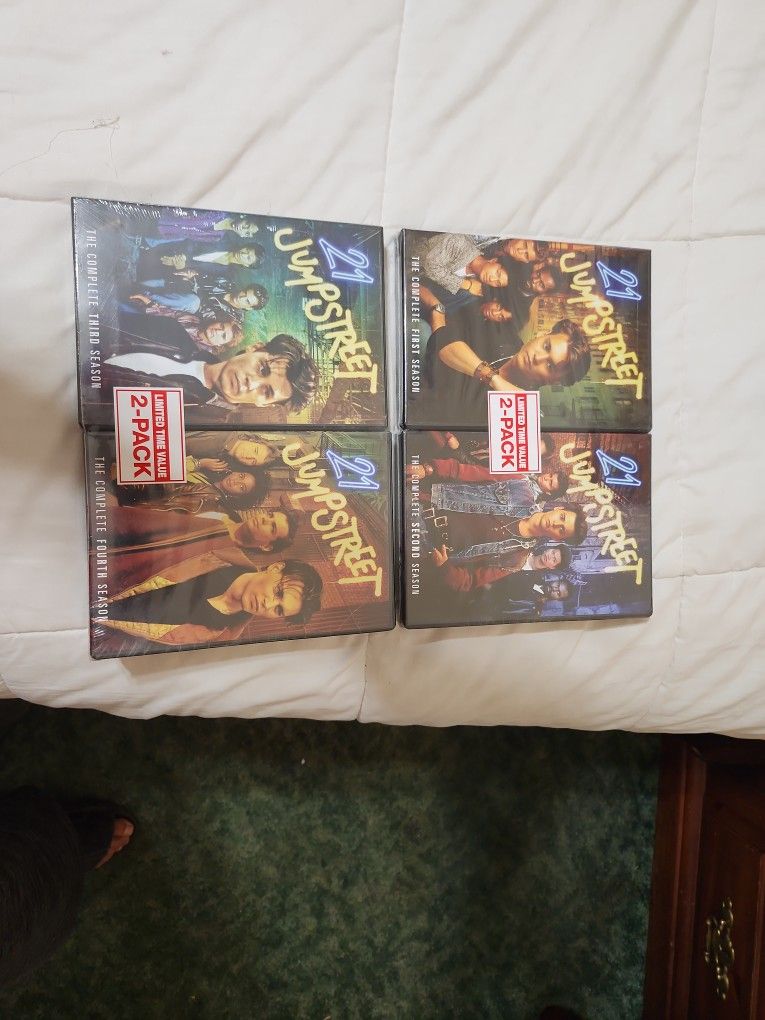 21 Jumpstreet DVD Series 1-4 Bundle