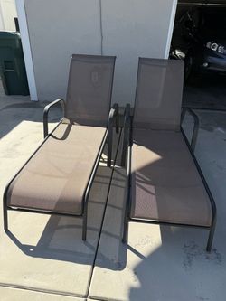 Lounge chairs for outdoor