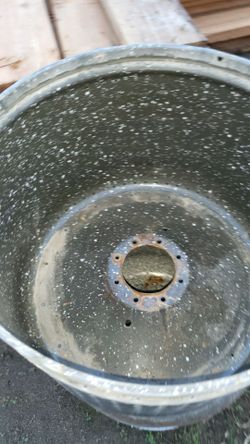 Fire pit tub