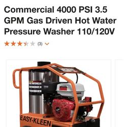 Commercial Pressure Washer