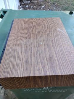 Vintage Solid Wood Block and Brown Cassette Holder Panel , full of Cassette tapes