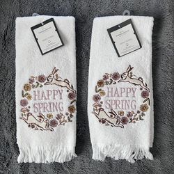Bunny Hand Towels